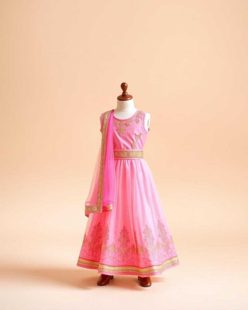 Rose Lehenga (Girls)