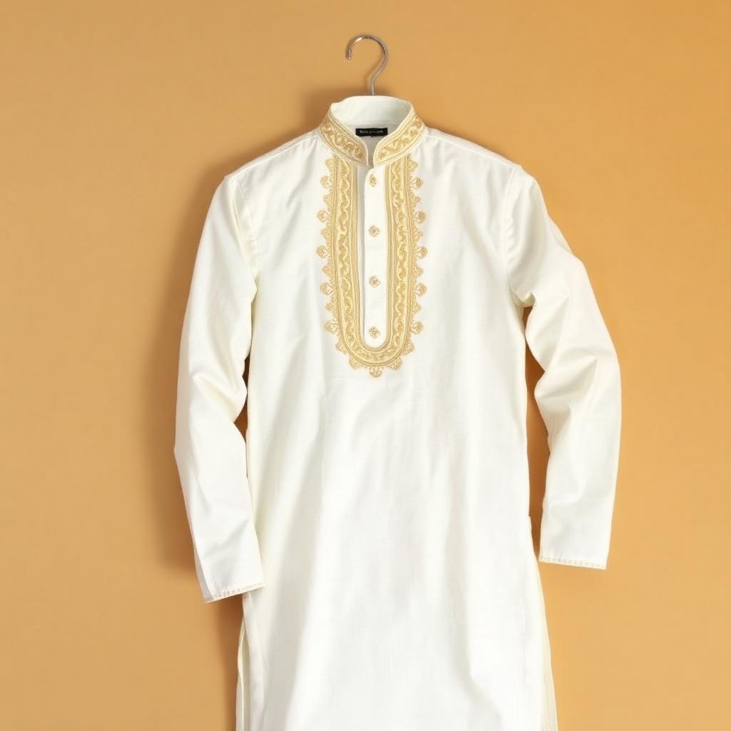 Ivory Chikankari Kurta