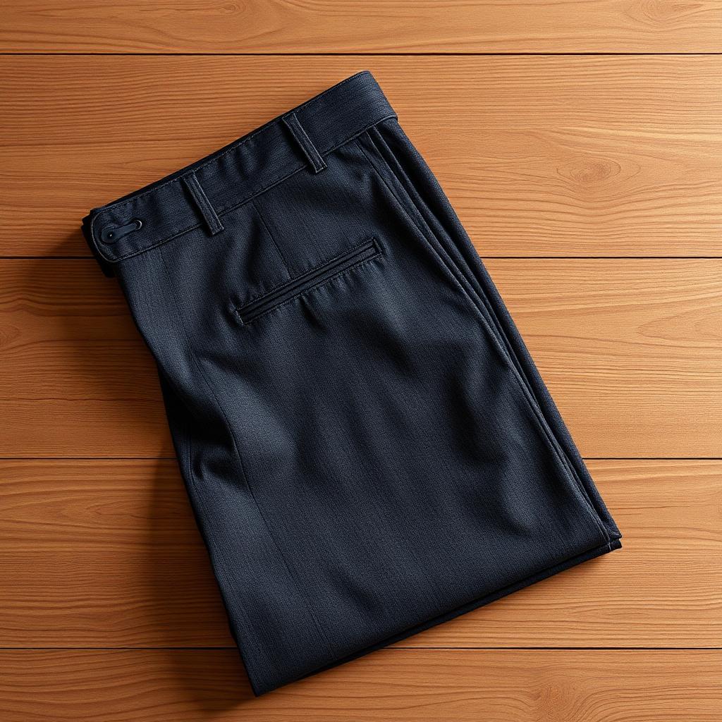 Charcoal Wool Trousers