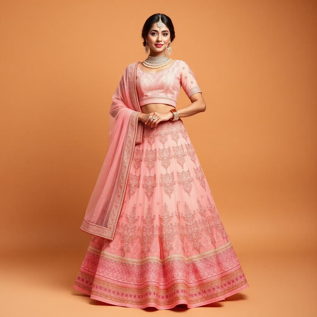 Blush Bridal Lehenga
